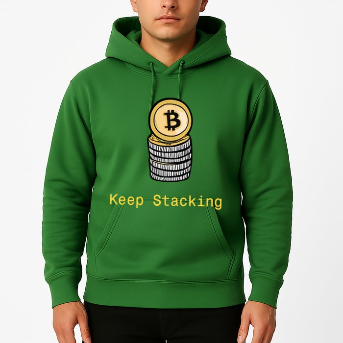 Bitcoin Keep Stacking Hoodie