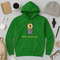 Bitcoin Keep Stacking Hoodie
