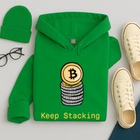 Bitcoin Keep Stacking Hoodie