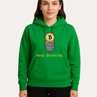 Bitcoin Keep Stacking Hoodie