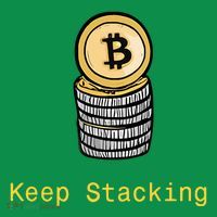 Bitcoin Keep Stacking Sweatshirt
