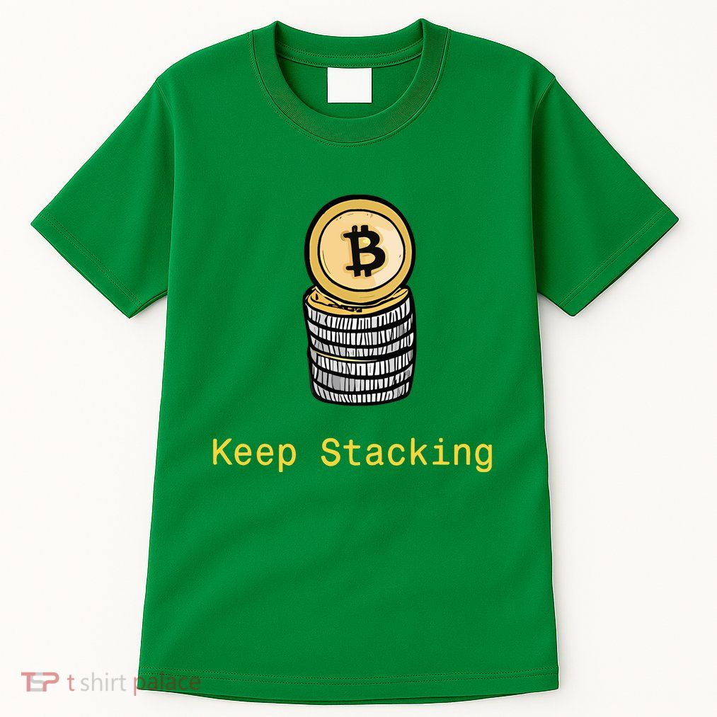 Bitcoin Keep Stacking Tall T-Shirt