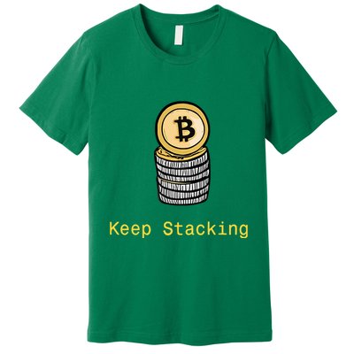 Bitcoin Keep Stacking Premium T-Shirt