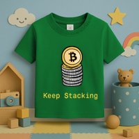 Bitcoin Keep Stacking Toddler T-Shirt