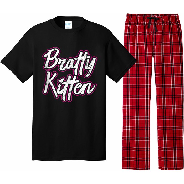 Bratty Kitten Sexy Fetish Submissive Slave Bdsm Kink Pajama Set