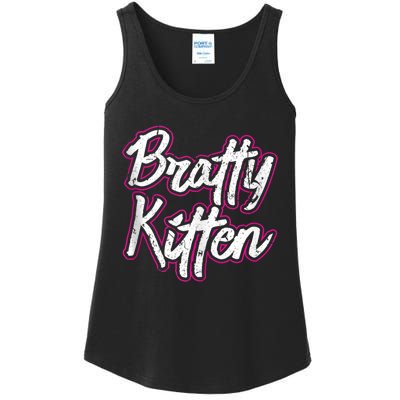 Bratty Kitten Sexy Fetish Submissive Slave Bdsm Kink Ladies Essential Tank