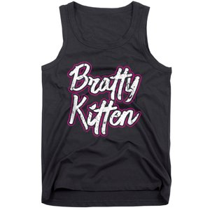 Bratty Kitten Sexy Fetish Submissive Slave Bdsm Kink Tank Top