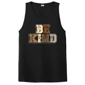 Be Kind Sign Language Hand Talking Teachers Interpreter Asl Gift PosiCharge Competitor Tank