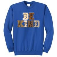 Be Kind Sign Language Hand Talking Teachers Interpreter Asl Gift Tall Sweatshirt