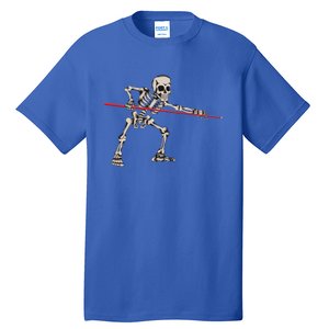 Billiard Kö Skeleton Halloween Fan Costume Snooker Outfit Gift Tall T-Shirt