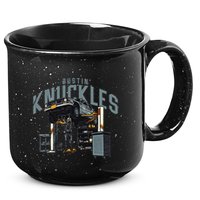Bustin Knuckles Skeleton Auto Mechanic 15oz Campfire Ceramic Mug