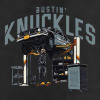 Bustin Knuckles Skeleton Auto Mechanic 15oz Campfire Ceramic Mug