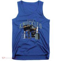 Bustin Knuckles Skeleton Auto Mechanic Tank Top
