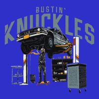 Bustin Knuckles Skeleton Auto Mechanic Kids Sweatshirt