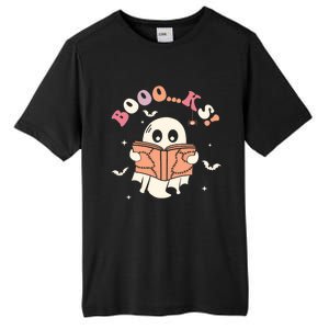 Booo Ks Spooky Season Ghost Halloween Trick Or Treat Retro Gift Tall Fusion ChromaSoft Performance T-Shirt