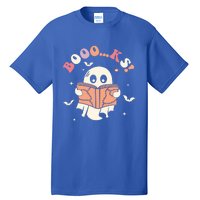 Booo Ks Spooky Season Ghost Halloween Trick Or Treat Retro Gift Tall T-Shirt