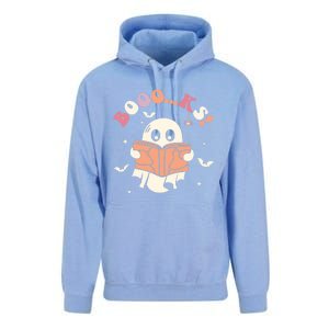 Booo Ks Spooky Season Ghost Halloween Trick Or Treat Retro Gift Unisex Surf Hoodie