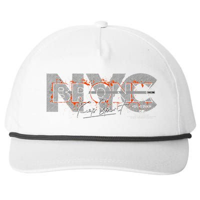 Bronx Keep Spirit Snapback Five-Panel Rope Hat