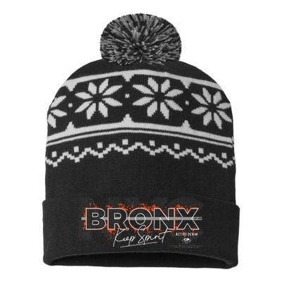 Bronx Keep Spirit USA-Made Snowflake Beanie