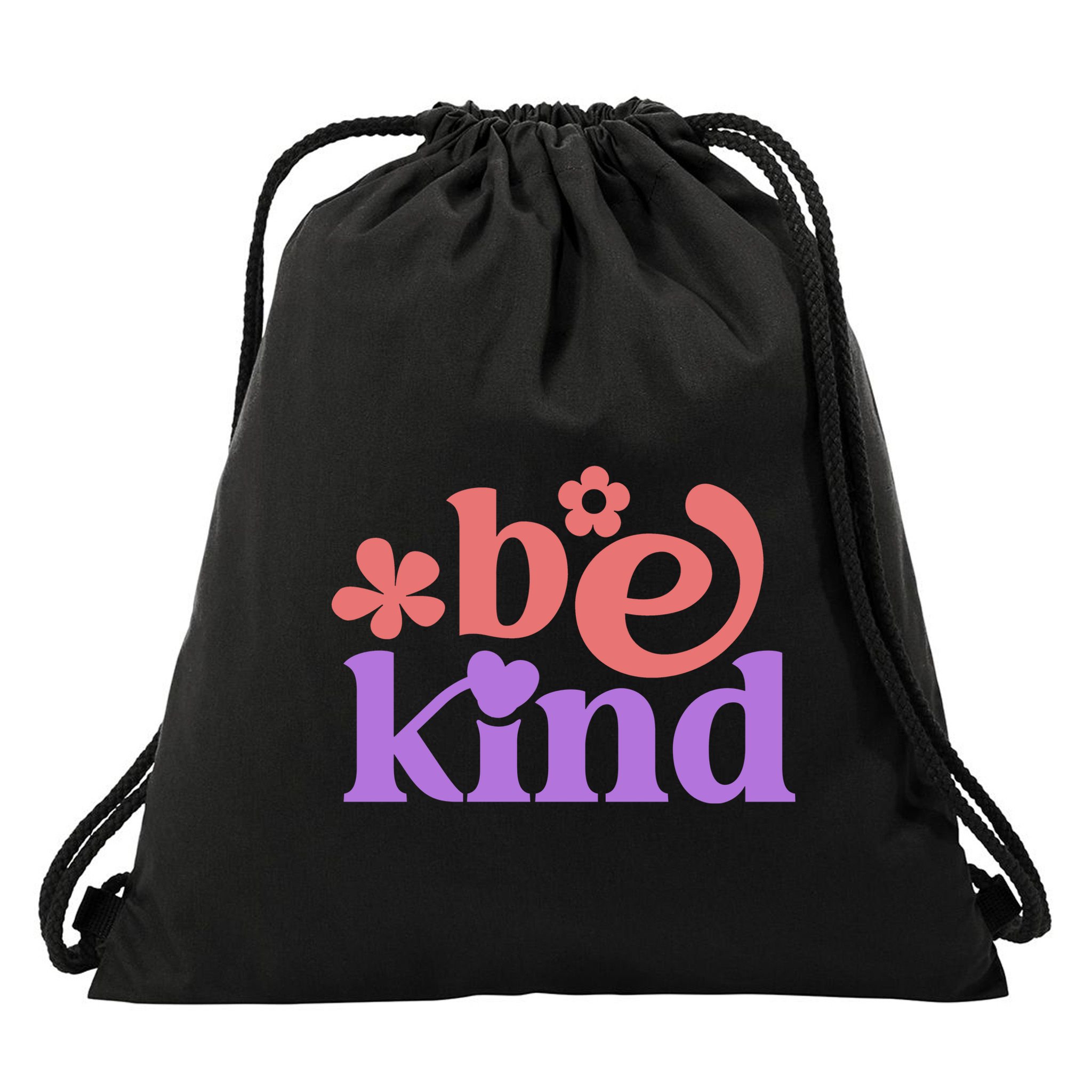 Be Kins Spring Floral Drawstring Bag