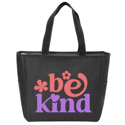 Be Kins Spring Floral Zip Tote Bag