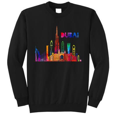 Burj Khalifa Skyscraper Royalty Dubai Uae Sweatshirt