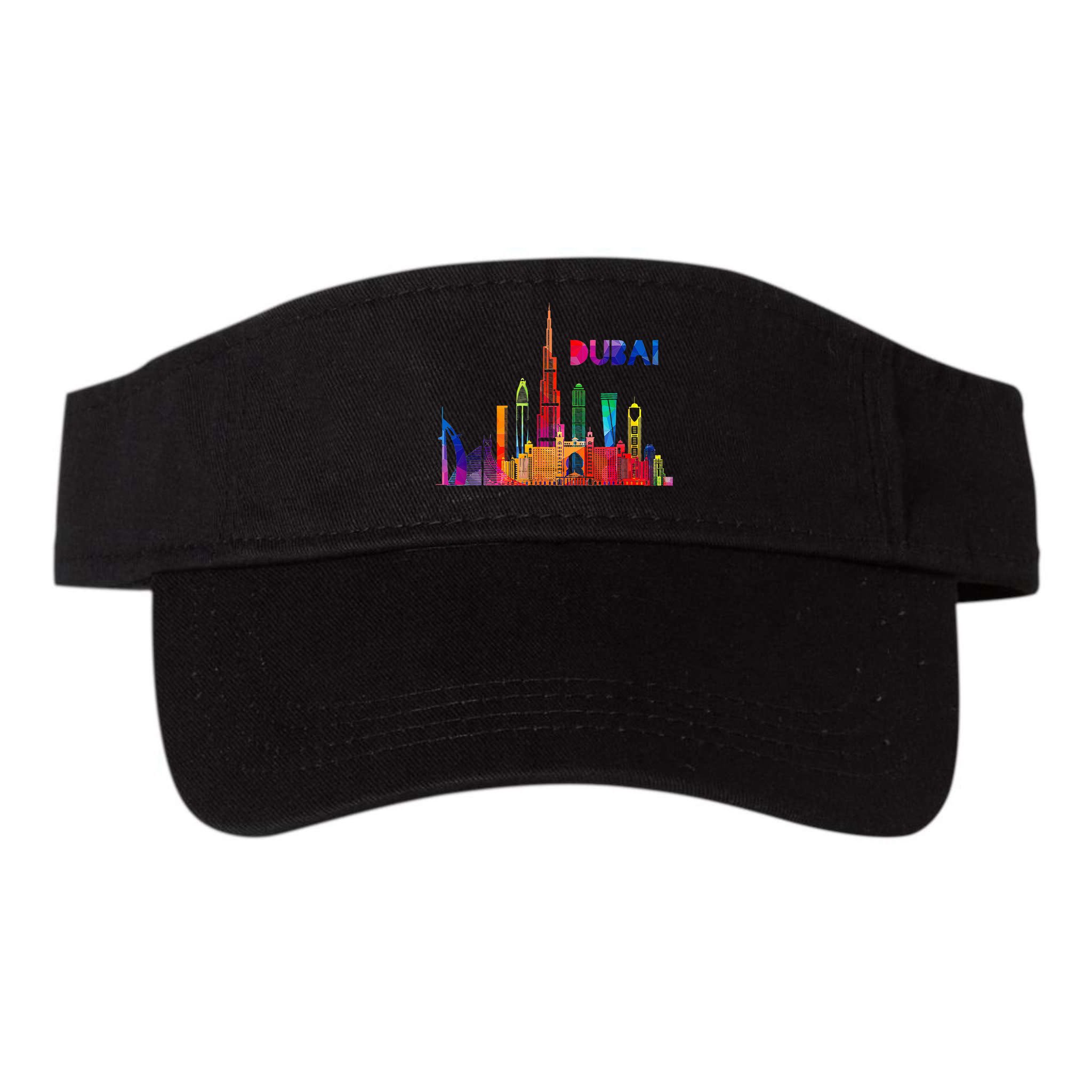 Burj Khalifa Skyscraper Royalty Dubai Uae Visor