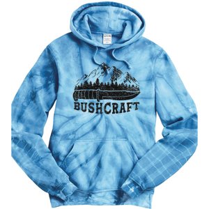 Bushcraft Knife Survival Outdoor Nature Forest Wilderness Tie Dye Hoodie