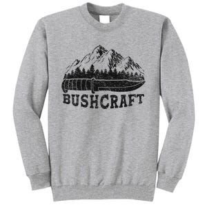 Bushcraft Knife Survival Outdoor Nature Forest Wilderness Tall Sweatshirt