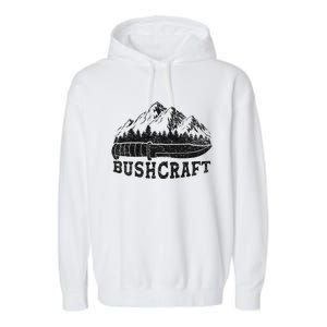 Bushcraft Knife Survival Outdoor Nature Forest Wilderness Garment-Dyed Fleece Hoodie