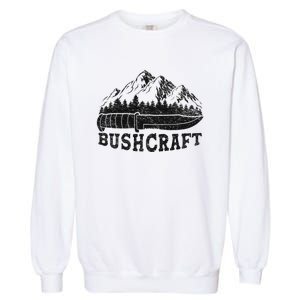 Bushcraft Knife Survival Outdoor Nature Forest Wilderness Garment-Dyed Sweatshirt