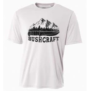 Bushcraft Knife Survival Outdoor Nature Forest Wilderness Cooling Performance Crew T-Shirt