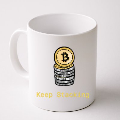 Bitcoin Keep Stacking Coffee Mug