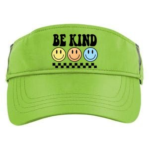 Be Kind Smiley Retro Adult Drive Performance Visor