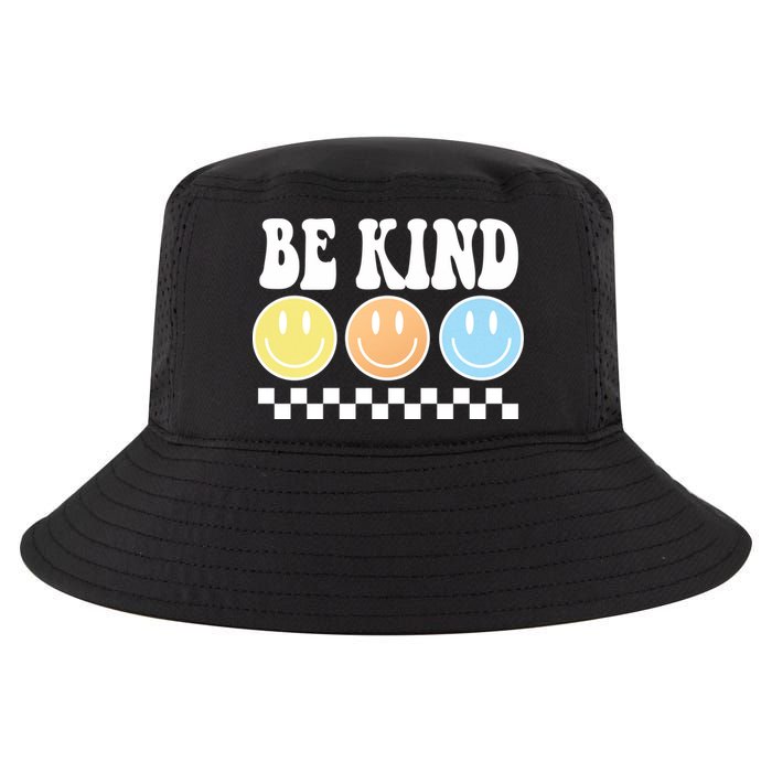 Be Kind Smiley Retro Cool Comfort Performance Bucket Hat