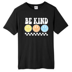 Be Kind Smiley Retro Tall Fusion ChromaSoft Performance T-Shirt