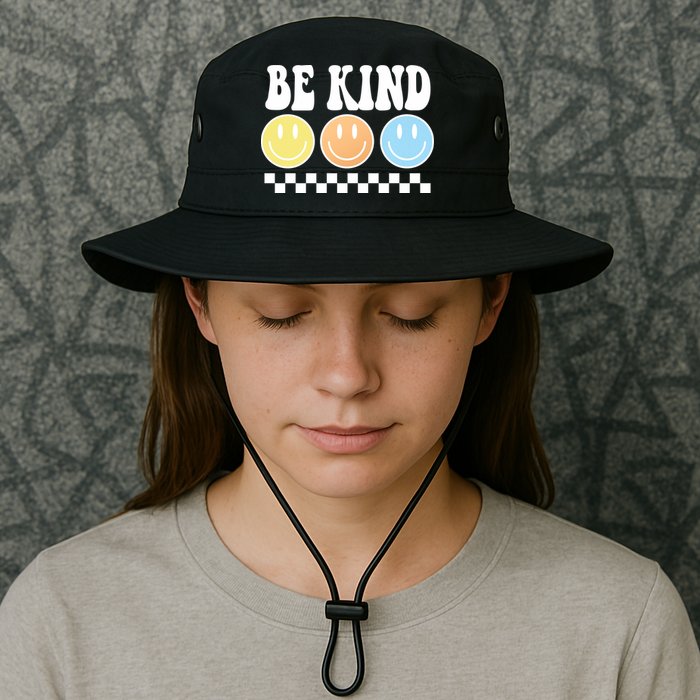 Be Kind Smiley Retro Bucket Hat