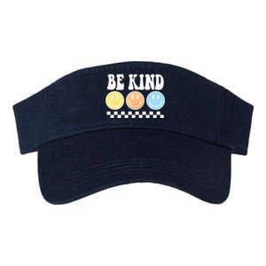 Be Kind Smiley Retro Valucap Bio-Washed Visor