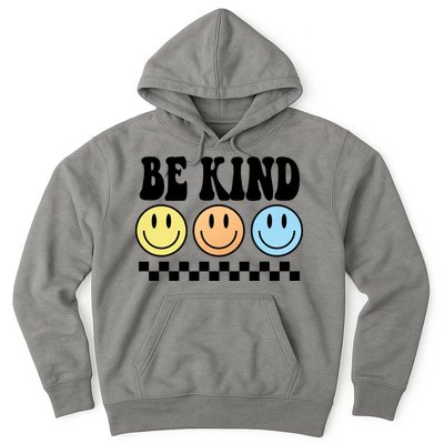 Be Kind Smiley Retro Hoodie