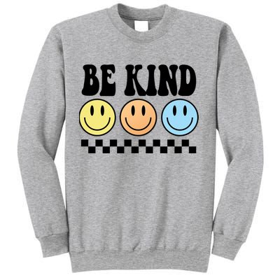 Be Kind Smiley Retro Sweatshirt
