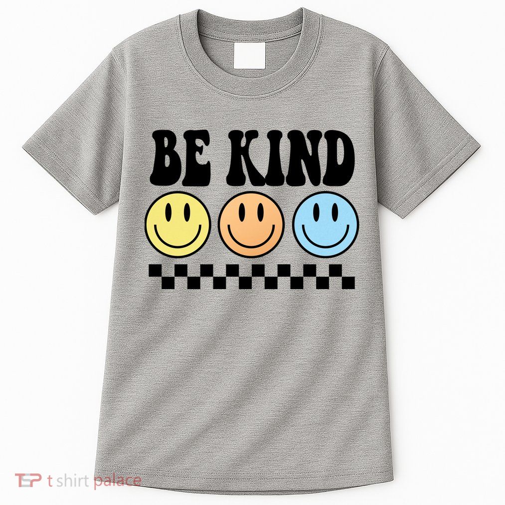 Be Kind Smiley Retro Tall T-Shirt