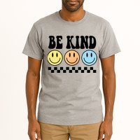 Be Kind Smiley Retro Tall T-Shirt