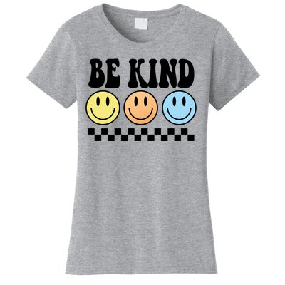 Be Kind Smiley Retro Women's T-Shirt