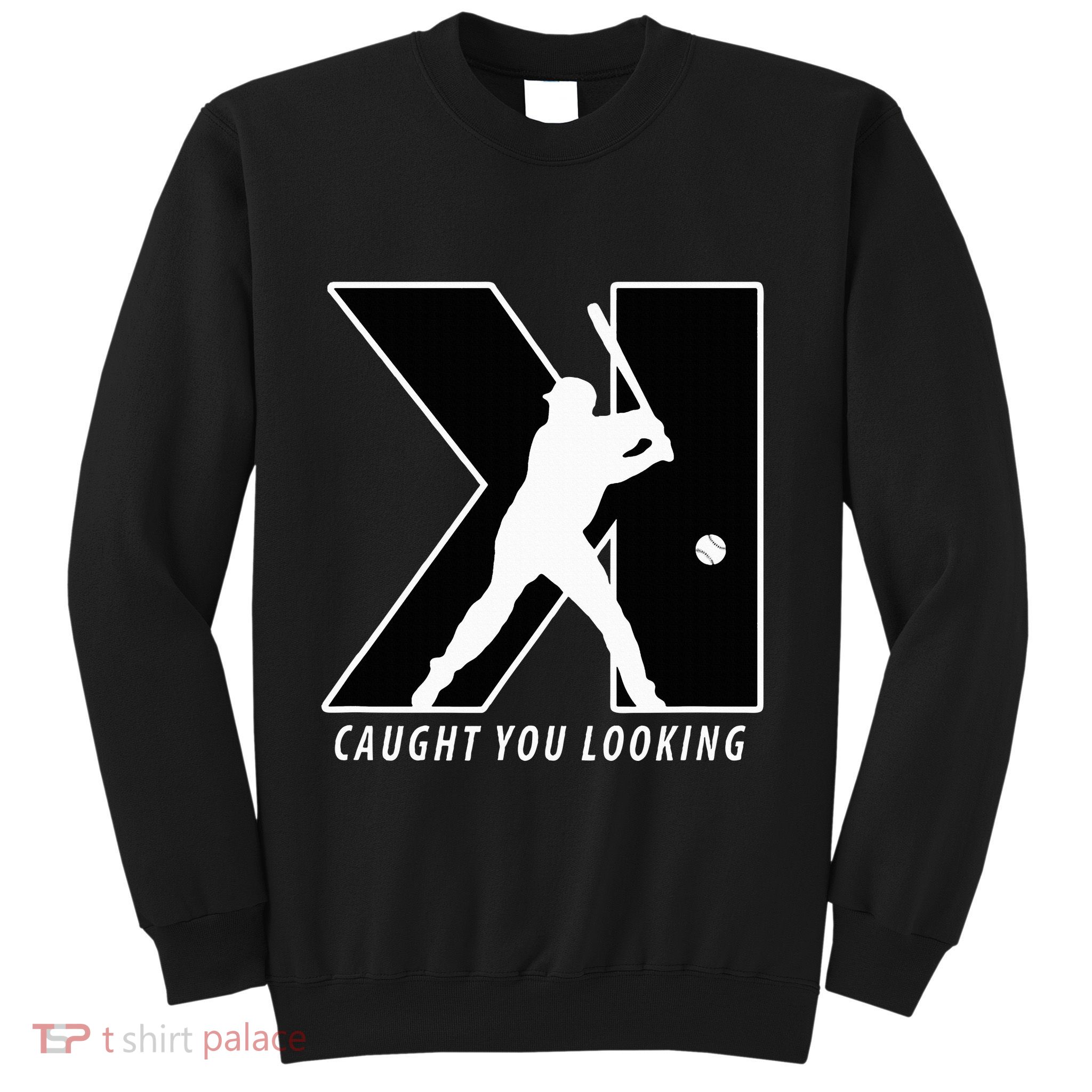 Backwards K Strikeout Looking Baseball Softball Pitching Sweatshirt