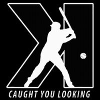 Backwards K Strikeout Looking Baseball Softball Pitching T-Shirt