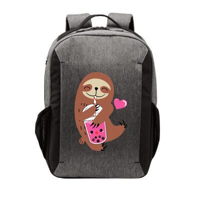 Bubble Kawaii Sloth Drinking Boba Tea Vector Backpack
