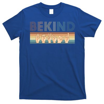 Be Kind Sign Language Deaf Cute Gift T-Shirt