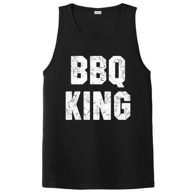 Bbq King Smoker Meat Dad Joke Grilling Funny Grill Gift Cool Gift PosiCharge Competitor Tank