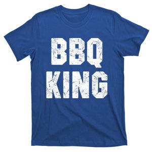 Bbq King Smoker Meat Dad Joke Grilling Funny Grill Gift Cool Gift T-Shirt