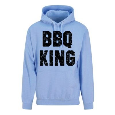 Bbq King Smoker Meat Dad Joke Grilling Funny Grill Gift Cool Gift Unisex Surf Hoodie